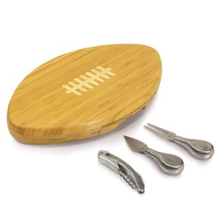 Picnic Time Quarterback Cutting Board   Natural Wood   Cutting Boards