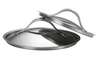 Anolon Nouvelle Stainless Steel 8.5 in. and 10 in. Lids   Pots & Pans
