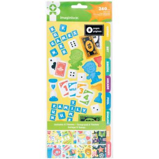 Family Fun Sticker Book 8 Pages