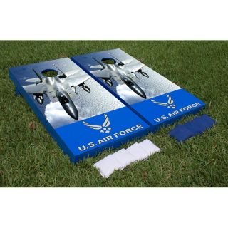 Victory Tailgate Air Force F 15 Themed Cornhole Set   Cornhole