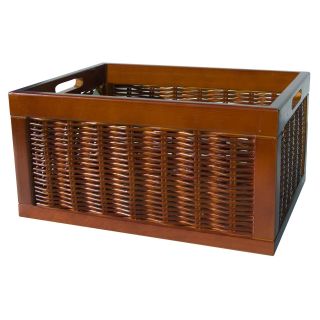 Organize It All 25215W 1 Large Storage Basket with Handle