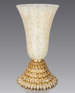 Jay Strongwater Feather Vase