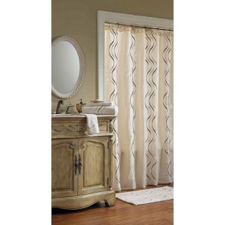 Tropical Pattern Croscill Home 70x72 inch Fiji Shower Curtain