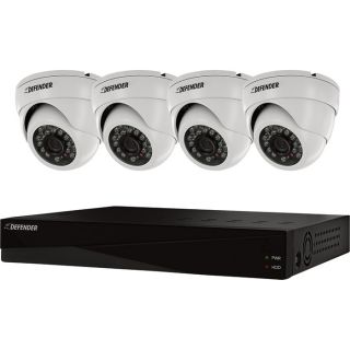 Defender 8-Channel 960H Widescreen DVR Security System — 4 Cameras, 2.0 TB Hard Drive, Model# 21325  Security Systems   Cameras
