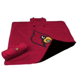 NCAA Louisville All Weather Fleece Blanket