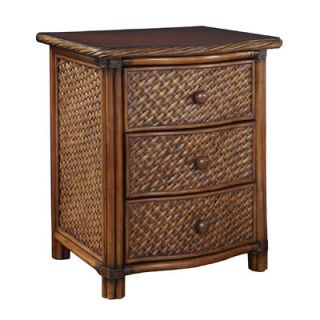 Home Styles Marco Island 3 Drawer Nightstand