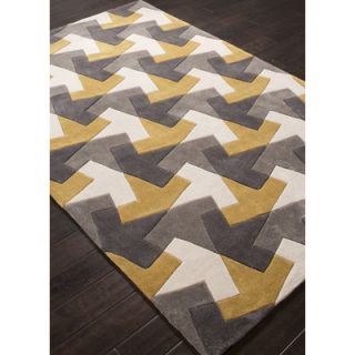 Fusion Yellow/Gray Area Rug by Jaipur Rugs