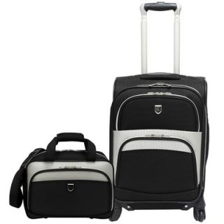Beverly Hills Country Club Carry on 2 Piece Spinner Luggage Set