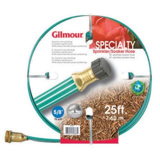 Gilmour 3 Tube Soaker/Sprinkler with Double Couplings Garden Hose   Watering
