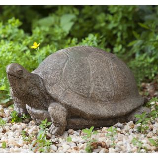 Campania International Tortuga Turtle Cast Stone Garden Statue   Garden Statues