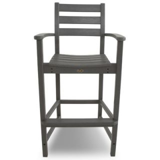 Trex Outdoor Outdoor Monterey Bay Barstool with Cushion