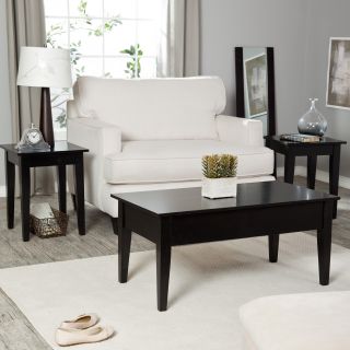 Turner Lift Top Occasional Table Collection   Black   Coffee Table Sets