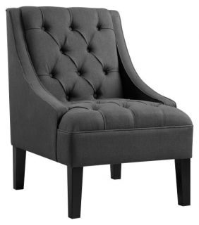 PRI Vienna Twilight Upholstered Accent Chair   Accent Chairs