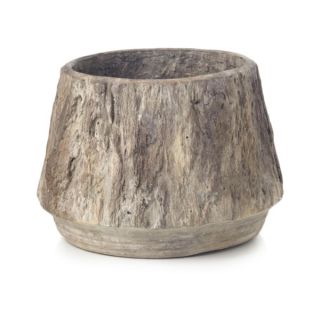 Sage & Co 6 inch Small Cement Faux Bois Planter   Shopping