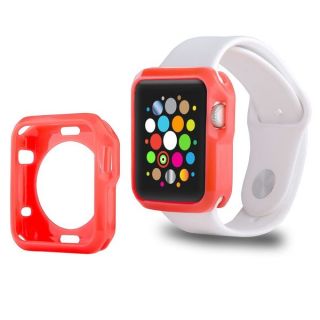 Insten Slim Soft Silicone Skin Gel Rubber Smart Watch Case Cover For