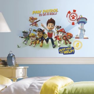 Nickelodeon Paw Patrol Wall Graphix Peel and Stick Giant Wall Decals   Wall Decals