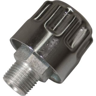 Nortrac Hydraulic Breather Cap — 1/2in. NPT, Chromed Steel  Hydraulic Breather Caps
