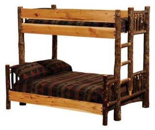 Hickory Full over Queen Bunk Bed