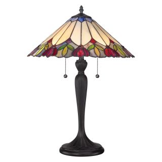 Quoizel Tiffany Fowler TF1434T Table Lamp   Table Lamps