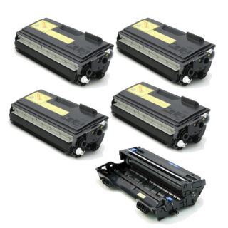 Brother Compatible TN460, 1 DR400 Drum Unit (Pack of 5)   15511129