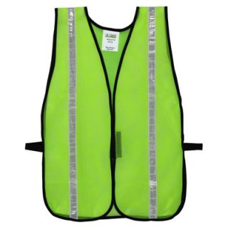 Cordova Hi Vis Mesh Safety Vest in Lime Green