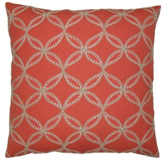 Tanjib Embroidered Feather Filled Throw Pillow   Shopping