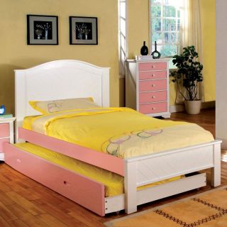 Furniture of America Linea 2 Tone Platform Bed   Kids Platform Beds