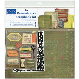 In Remembrance Scrapbook Page Kit 12X12 