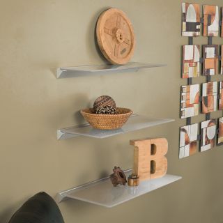 Frosted Glass Floating Shelf