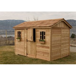 Cabana 12 Ft. W x 8 Ft. D Wood Garden Shed by Outdoor Living Today