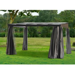 Sunjoy Pine Knob Canopy 12 Ft. W x 10 Ft. D Steel Gazebo