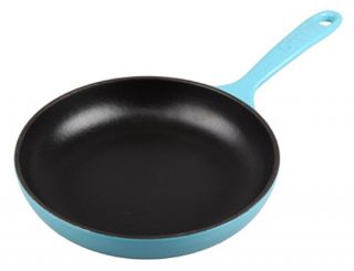 Denby Azure Cast Iron Omelet Pan   Pots & Pans