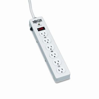 Surge Suppressor, 6 Outlet, 6Ft Cord, 1340 Joules