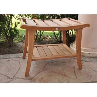 Teak Shower/Pool Spa Bench   15910832 The