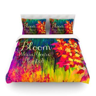 Bloom Where Youre Planted by Ebi Emporium Light Duvet Cover