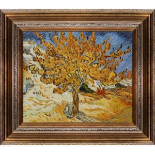 Tori Home The Mulberry Tree by Van Gogh Framed Original Painting