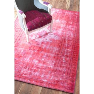 Remade Overdyed Pink Chroma Overdyed Style Rug