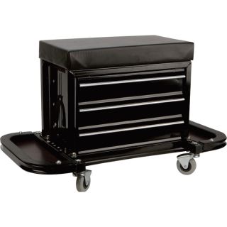 Performance Tool Mechanic's Stool with Drawers — Model# W85025  Shop Seats   Stools