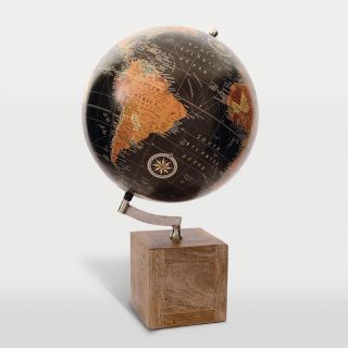 Ren Wil Columbus Desk Globe   Natural   Globes
