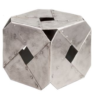 Remache Heavy Riveted Stool by Modern Day Accents
