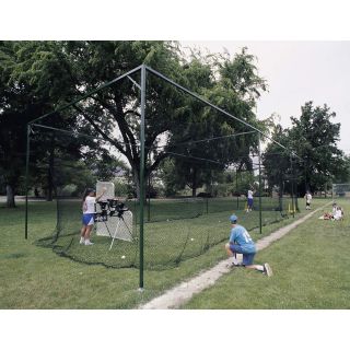 ATEC Free Standing Batting Cage Net   70L ft.