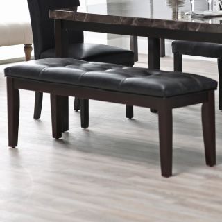 Palazzo Backless Bench   Black   Bedroom Benches