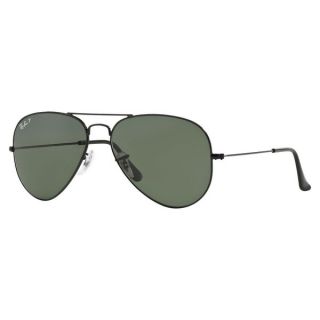 Ray Ban Polarized Aviator Sunglasses   62mm   17310642  