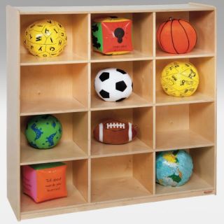 Wood Designs 12 Big Cubby Storage   Toy Storage