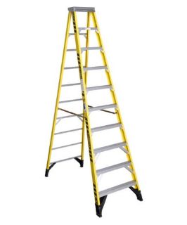 Werner 7310 10 ft. Fiberglass Step Ladder   Ladders and Scaffolding