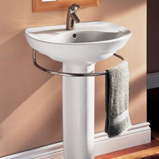 American Standard Ravenna Pedestal Bathroom Sink Set   0268