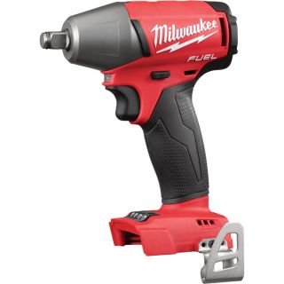 Milwaukee M18 FUEL 1/2in. Compact Impact Wrench — Bare Tool, Friction Ring, Model# 2755B-20  Cordless Impact Wrenches