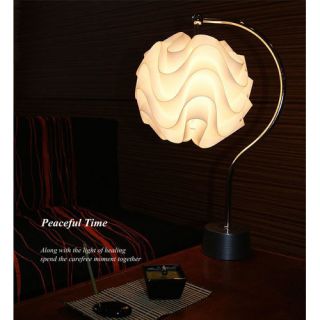 CaliforniaLighting 19.3 H Table Lamp with Sphere Shade