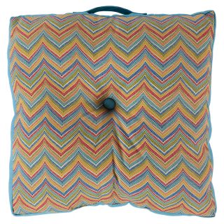 Surya 22 x 22 in. Decorative Polyester Floor Cushion Pillow   Outdoor Cushions