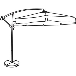 Classic Accessories Veranda Offset Patio Umbrella Cover
